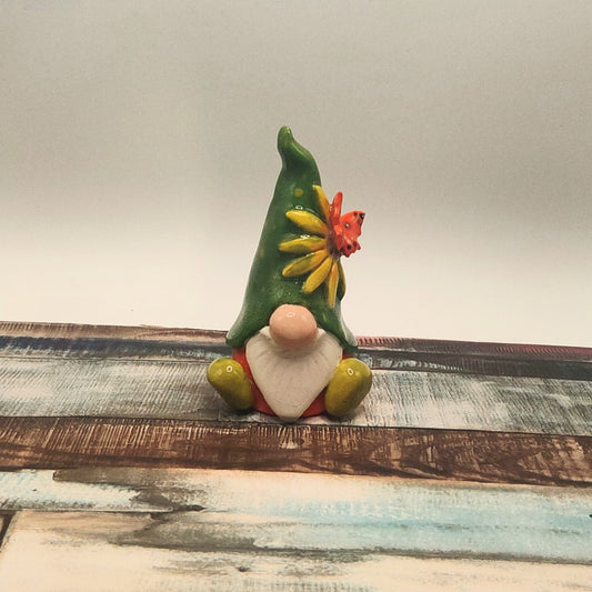 Gnome - Flower & Butterfly